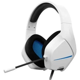 Nox Krom Kopa Move Auricular Gaming Estéreo Blanco y Azul